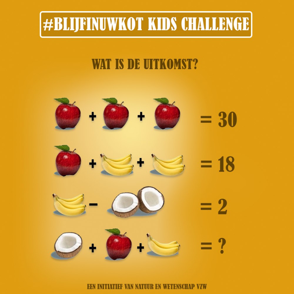 kids challenge 25mei
