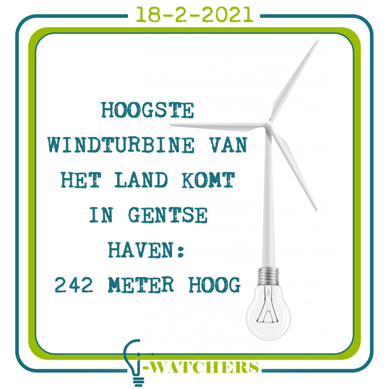 Hoogste windmolen van België